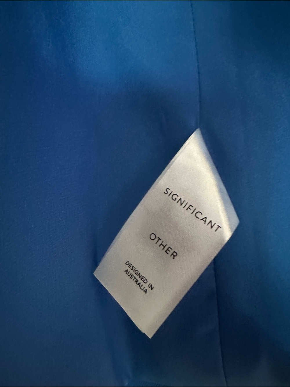Significant Other Never Women’s Electric Blue Tailored Blazer 2 - Picture 8 of 16